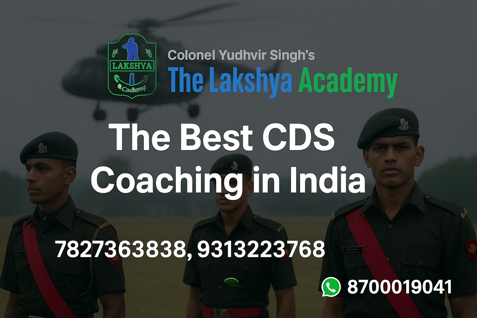 Best CDS Coaching in India – India’s Leading Coaching Institute for CDS Aspirants