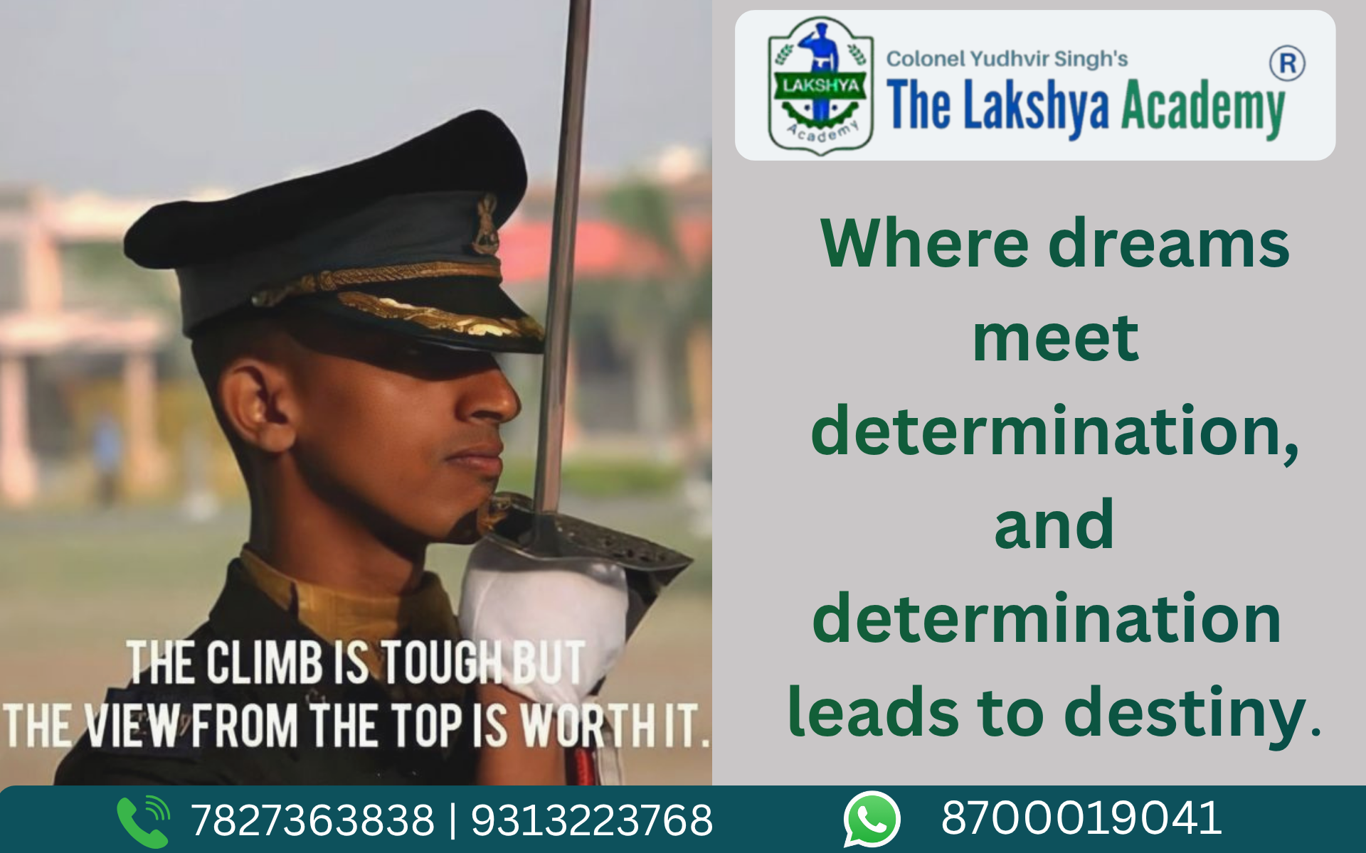 Importance of Academy and Why The Lakshay Academy is the Best Choice for NDA, CDS & AFCAT Preparation