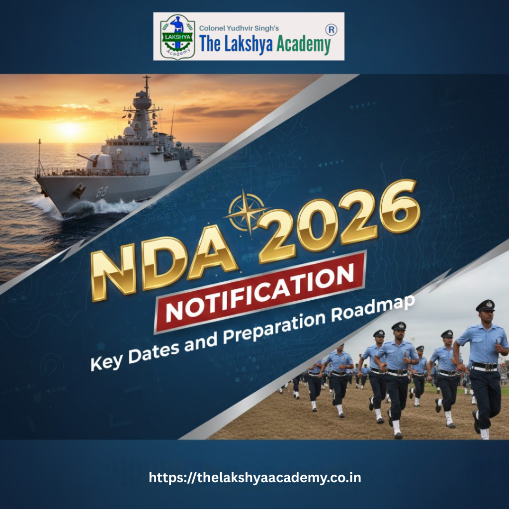 NDA 2026 Notification: Key Dates and Preparation Roadmap by The Lakshya Academy