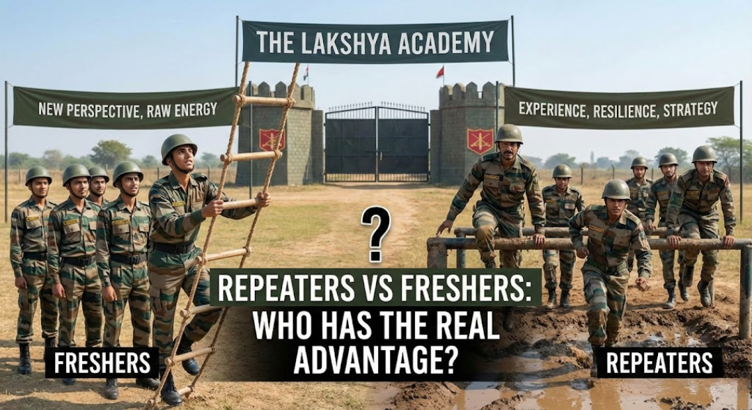 Repeaters vs Freshers: Who Has the Real Advantage? | The Lakshya Academy