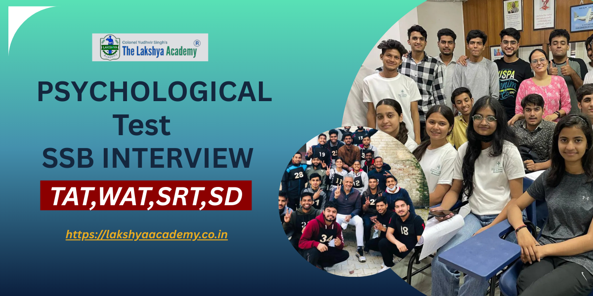 Psych Tests Decoded: TAT, WAT, SRT & SD Explained | The Lakshya Academy