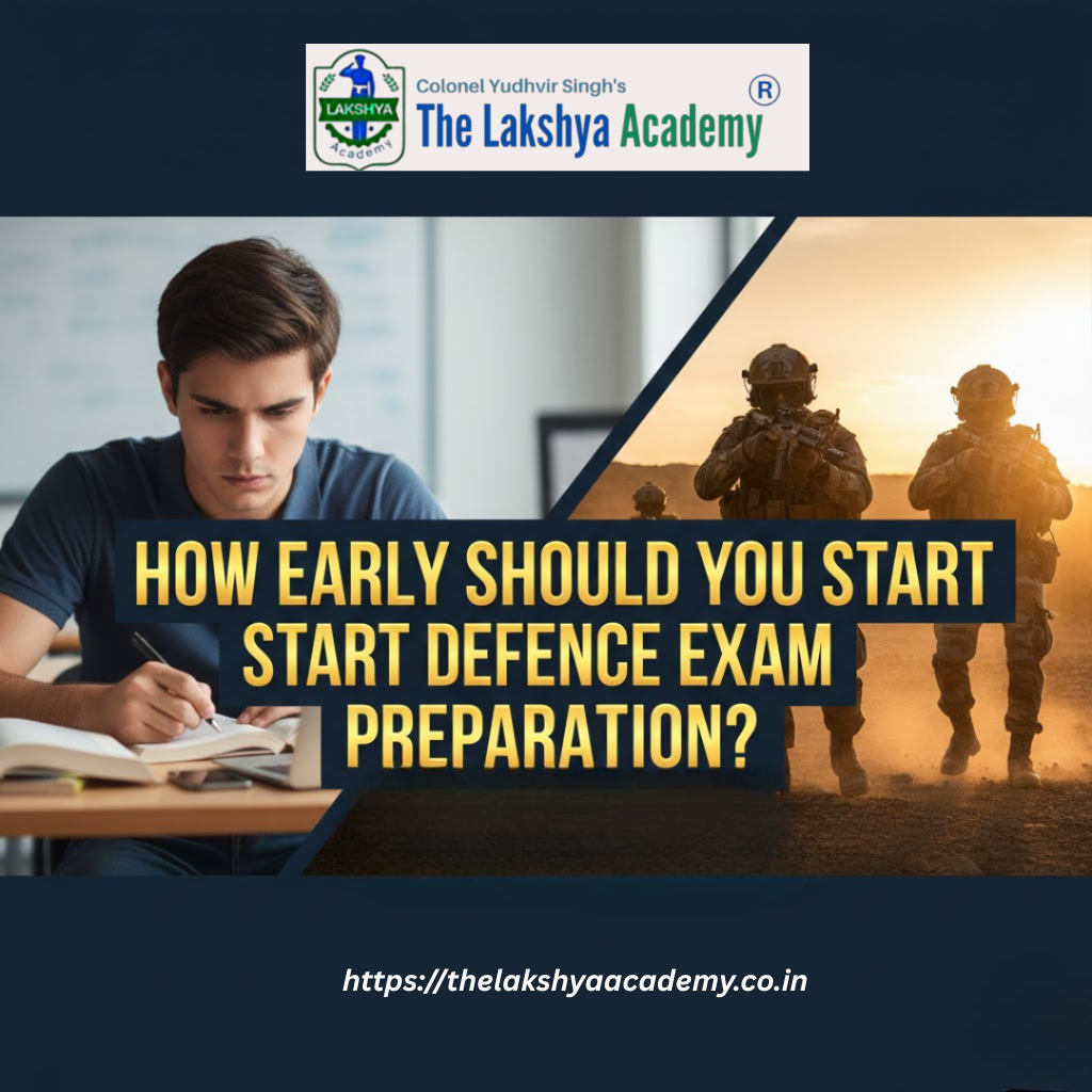 How Early Should You Start Defence Exam Preparation? | The Lakshya Academy