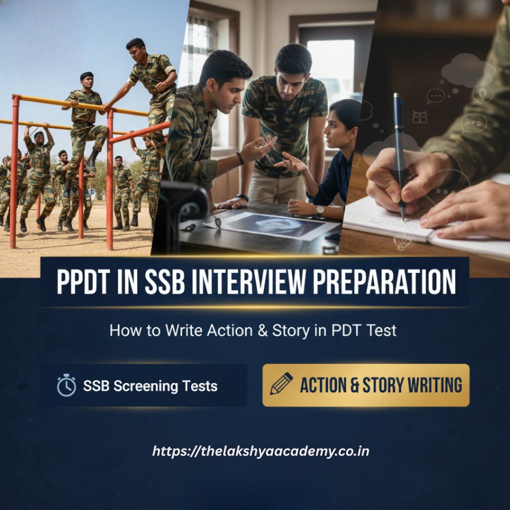 PPDT in SSB Interview Preparation | How to Write Action & Story | The Lakshya Academy