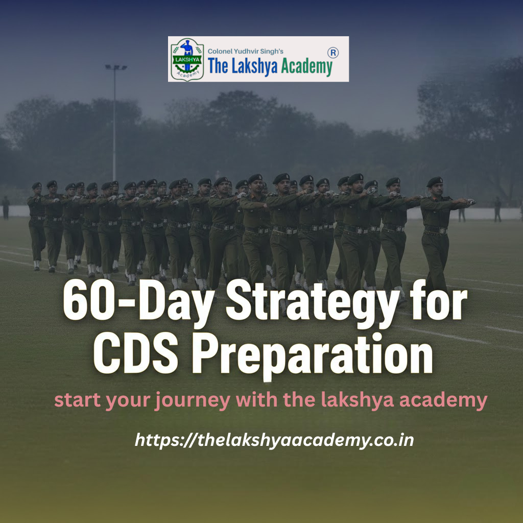 60-Day Strategy for CDS Preparation | The Lakshya Academy