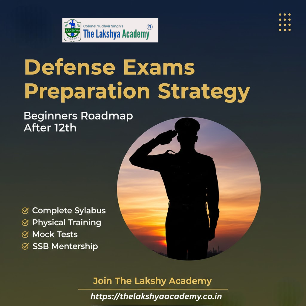 Defence Exams Preparation Strategy for Beginners After 12th | The Lakshya Academy