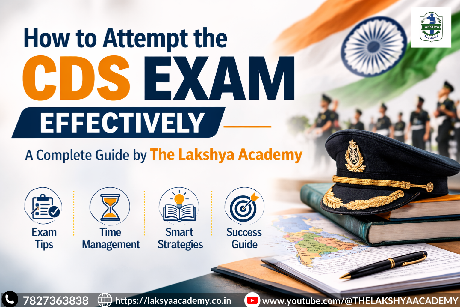 How to Attempt the CDS Exam Effectively – A Complete Guide by The Lakshya Academy