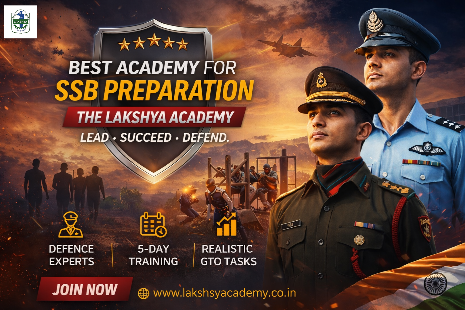 Best Academy for SSB Preparation | The Lakshya Academy