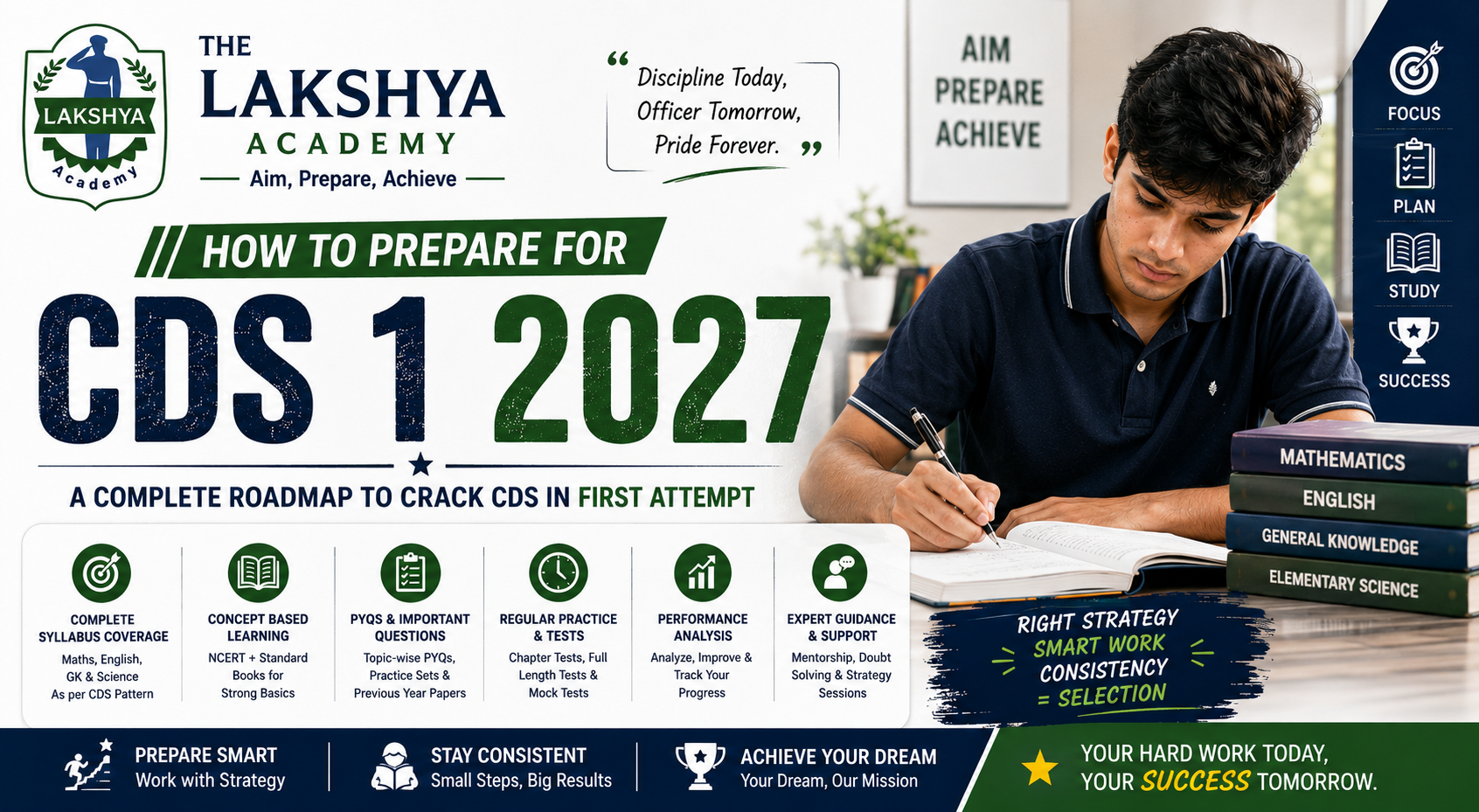How to Prepare for CDS 1 2027 | The Lakshya Academy