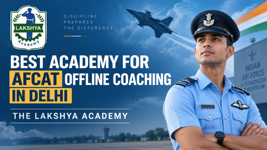 Best Academy for AFCAT Offline Coaching