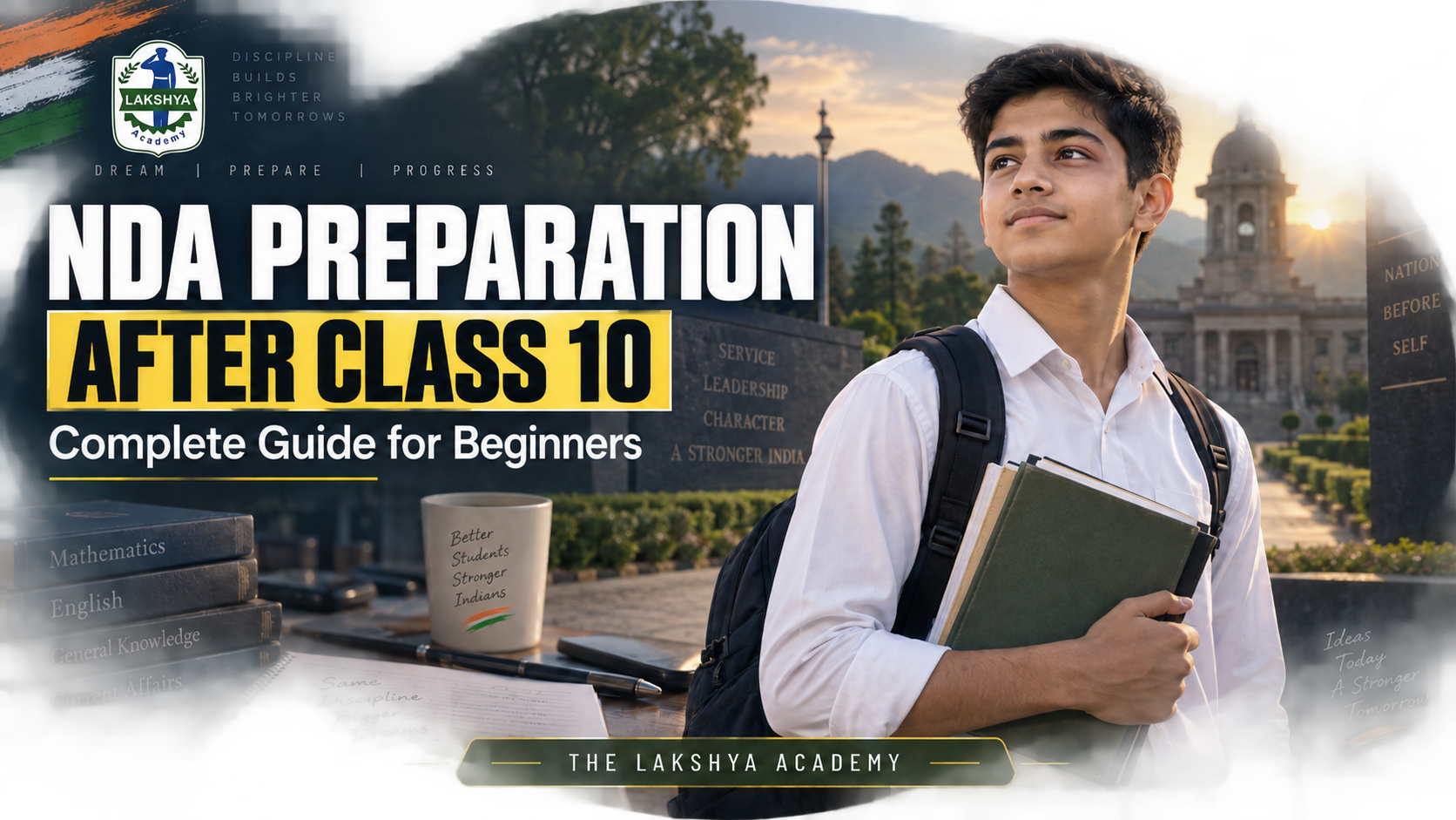NDA Preparation After Class 10: Complete Guide for Beginners | The Lakshya Academy