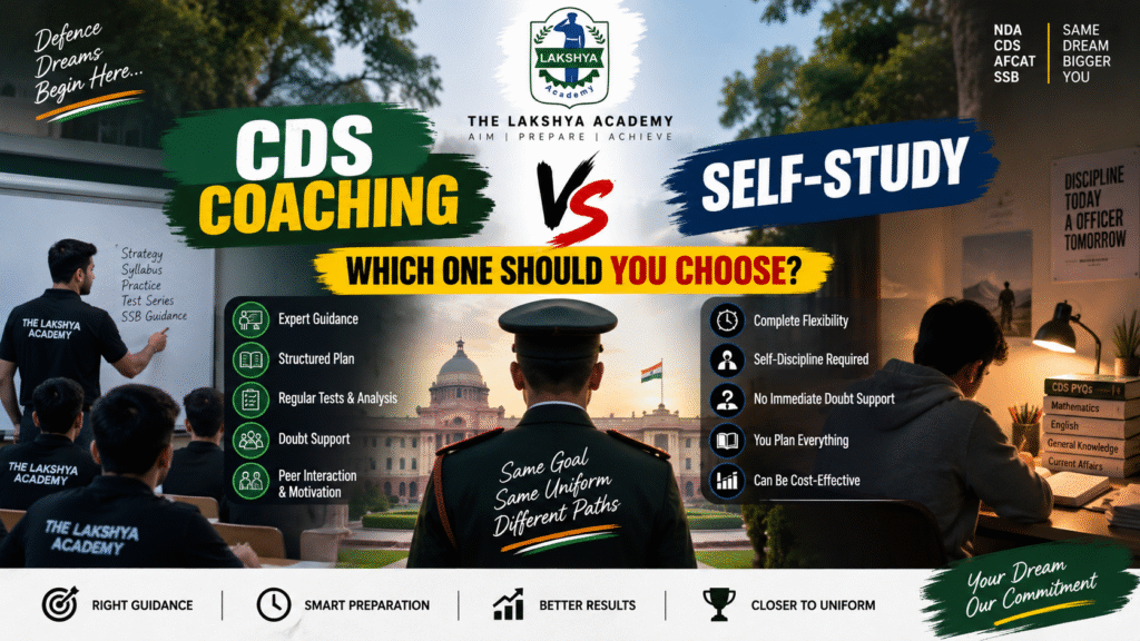 CDS coaching vs self-study