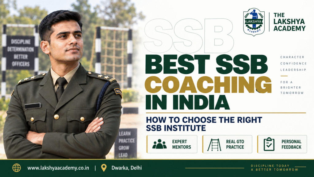 best SSB coaching in India