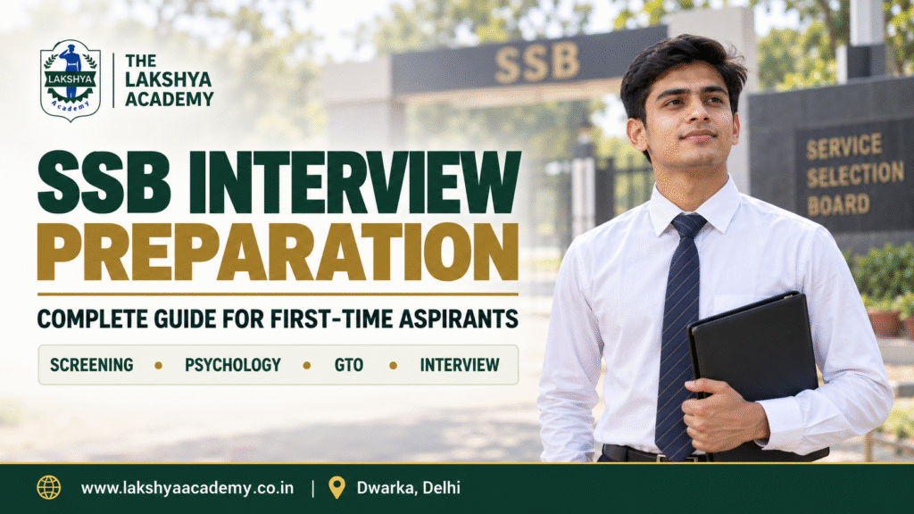 SSB interview preparation for first-time aspirants