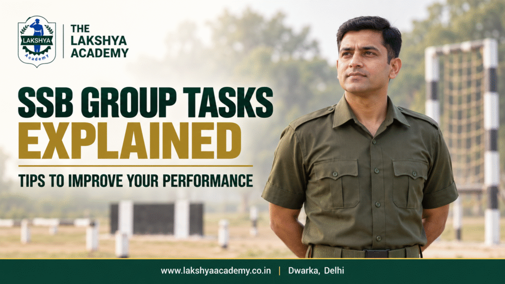 SSB group tasks explained