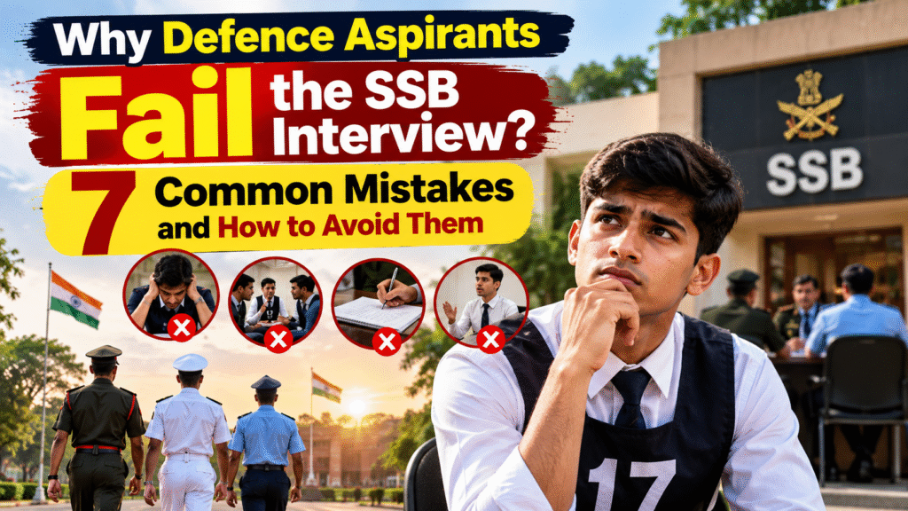 Why Defence Aspirants Fail the SSB Interview