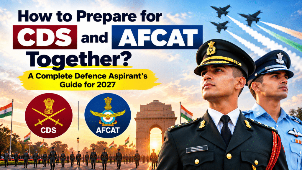 How to Prepare for CDS and AFCAT Together