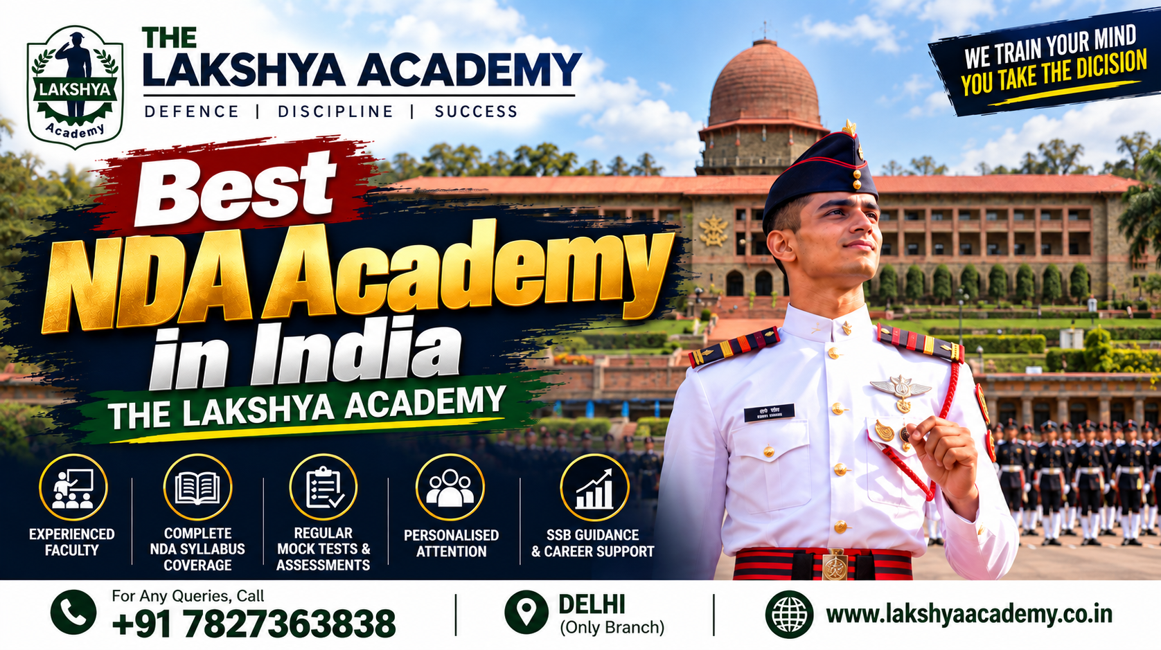 Best NDA Academy in India – The Lakshya Academy