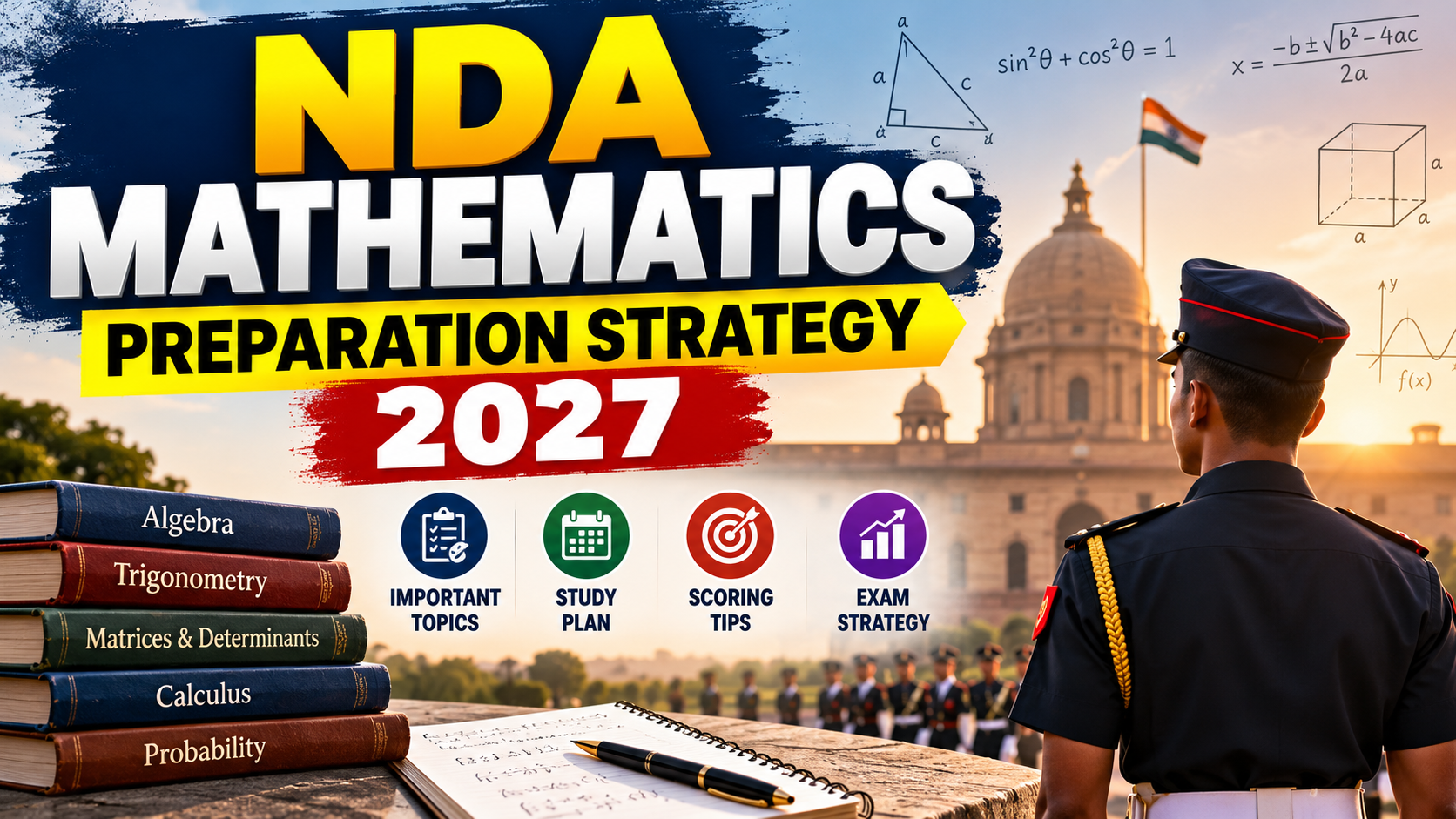 NDA Mathematics Preparation Strategy 2027